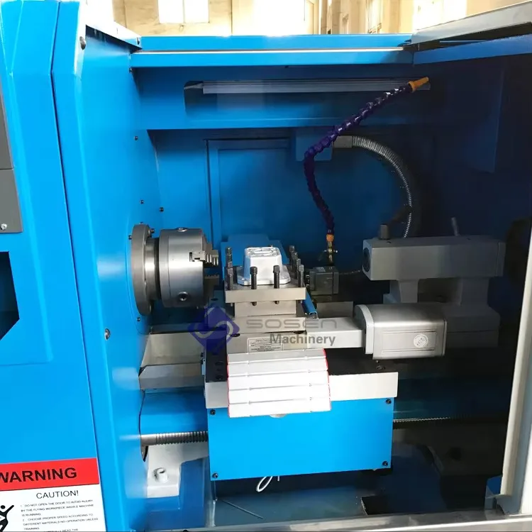 Torno automático de metal CNC CK6140