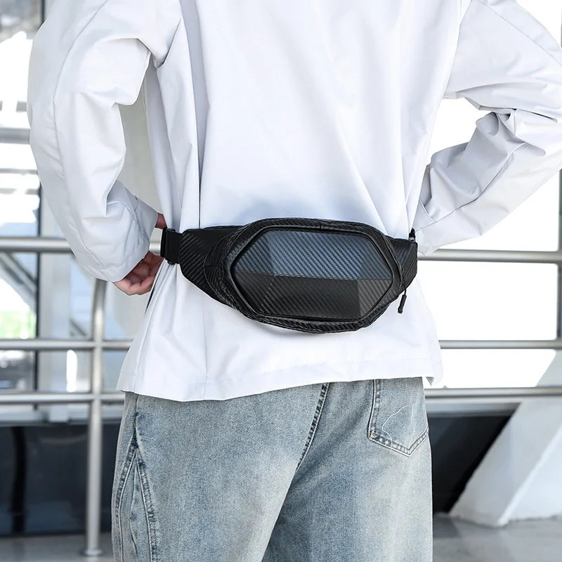 Novo saco crossbody casca dura bolsa de ombro legal motocicleta equitação saco moda saco peito esportes correndo saco da cintura do telefone móvel