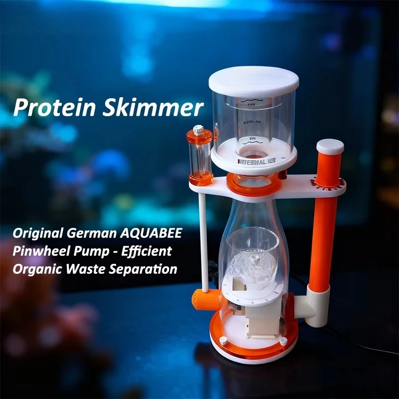 The sink made of 3.8mm thick acrylic allows for efficient foaming, and the fine protein separator is suitable for aquariums