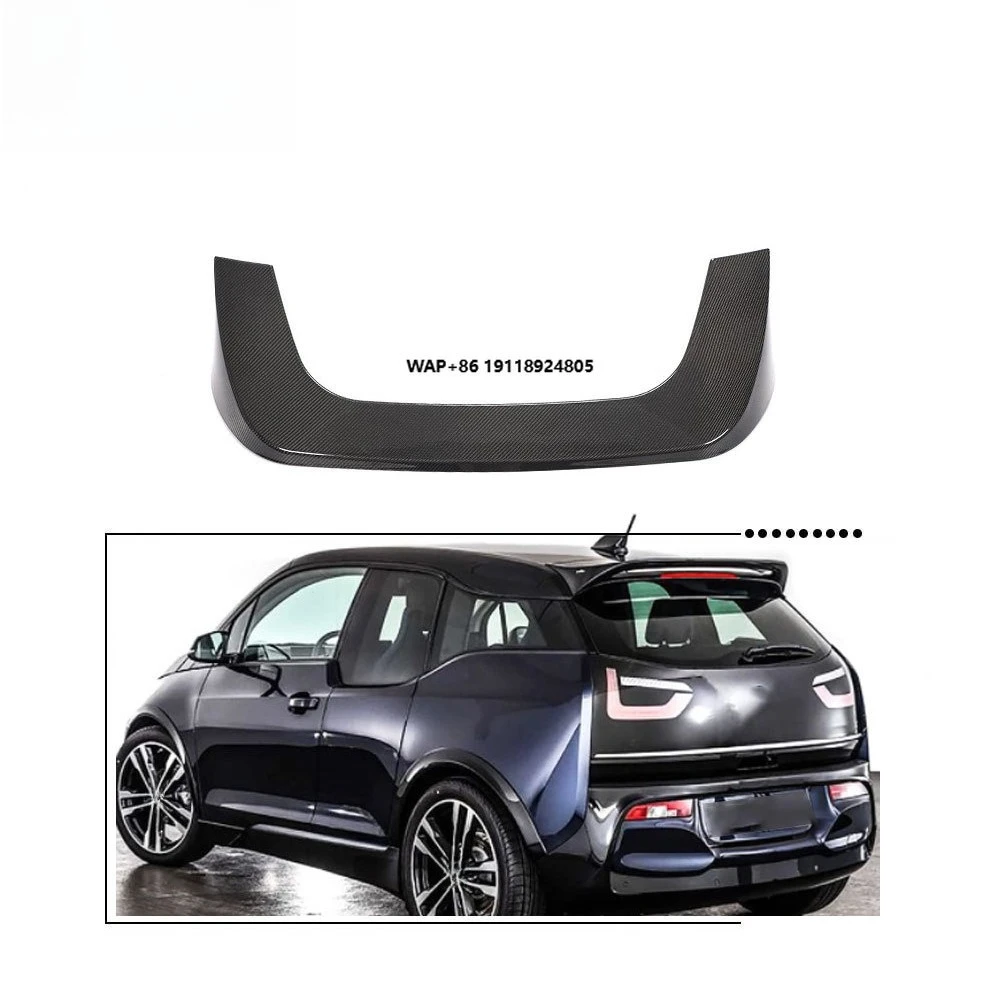 

For B-MW I3 Carbon Fiber Rear Roof Wing Spoiler 2014-2020