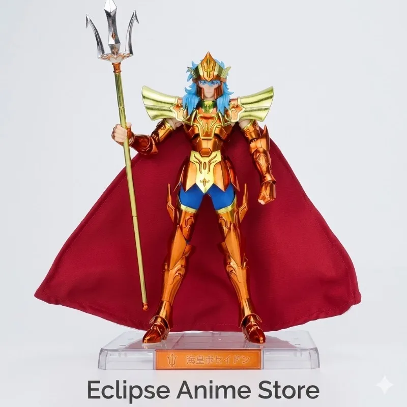 

[Ready Stock] Saint Seiya MST Sea Emperor PoseidonPlus3.0 Myth Cloth EX Plus Metal Armor Diecast Action Figure Collection Toy