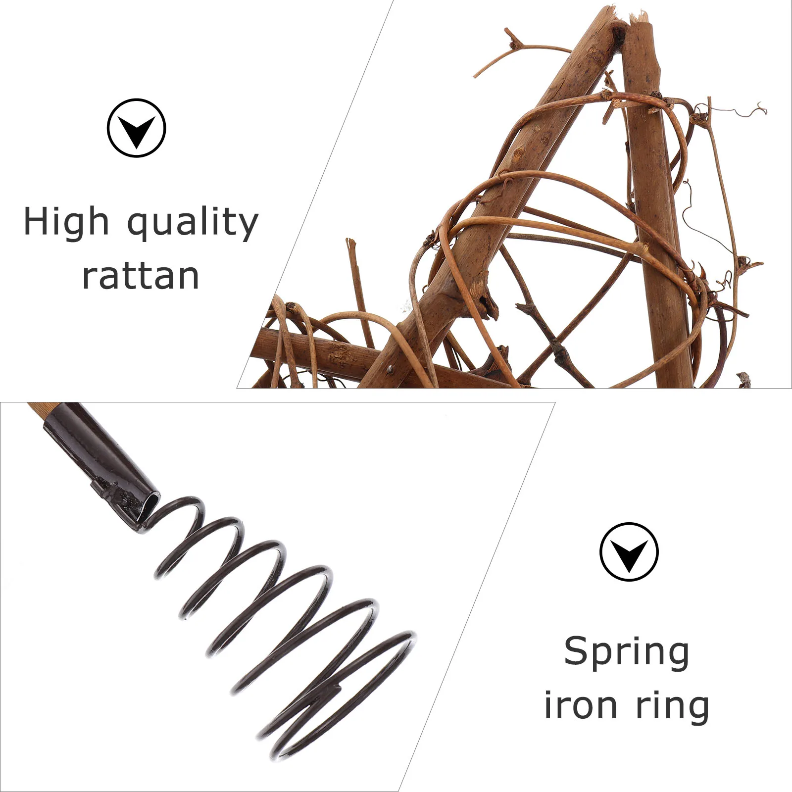 

1pc Rustic Christmas Tree Topper Decorations Natural Rattan Star Christmas Treetop With Spring Xmas Tree Topper Ornaments