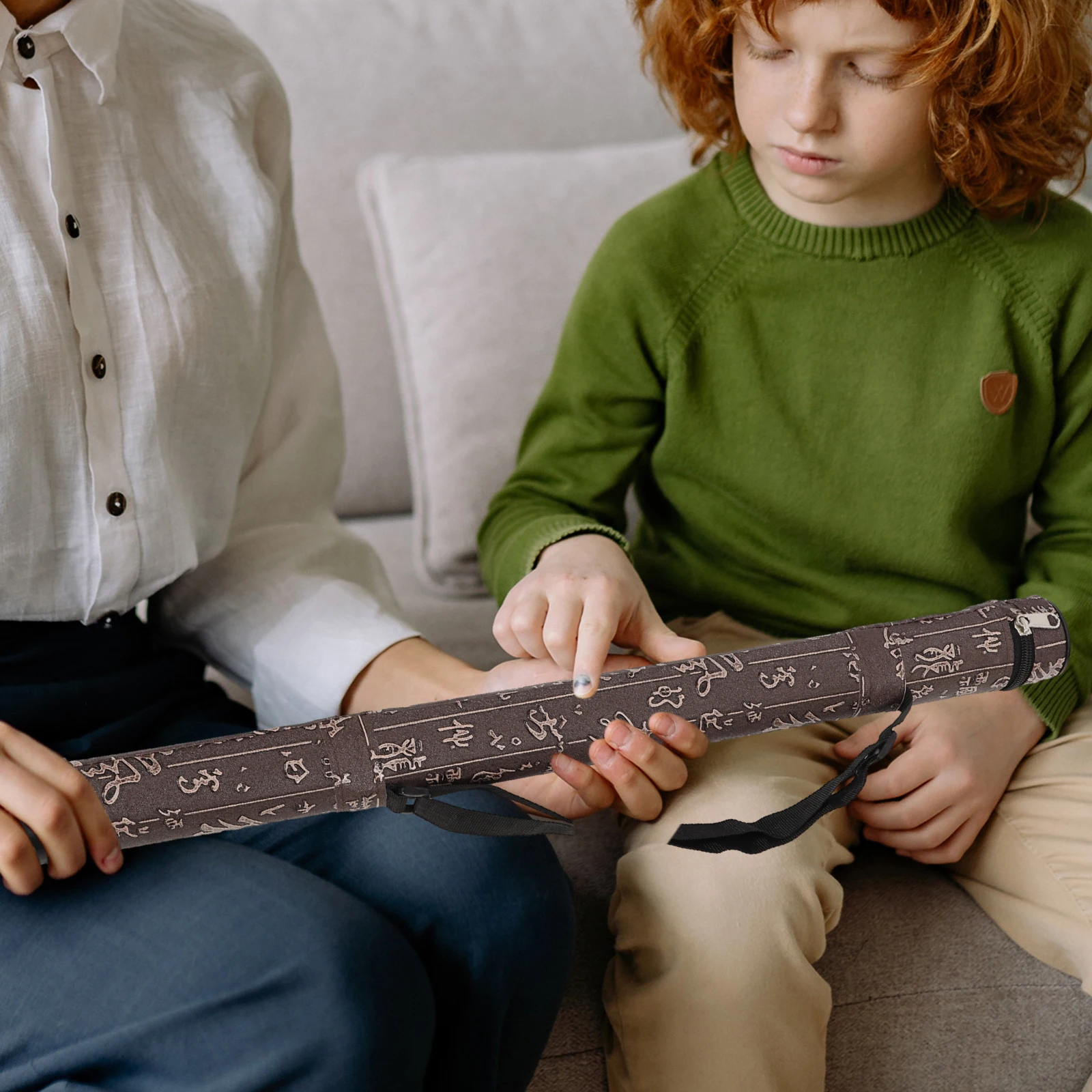 

Double Layer Vertical Bamboo Storage Travel Portable Lightweight Pvc Carrying Instrument For Musicians Flute Case Travel Storage