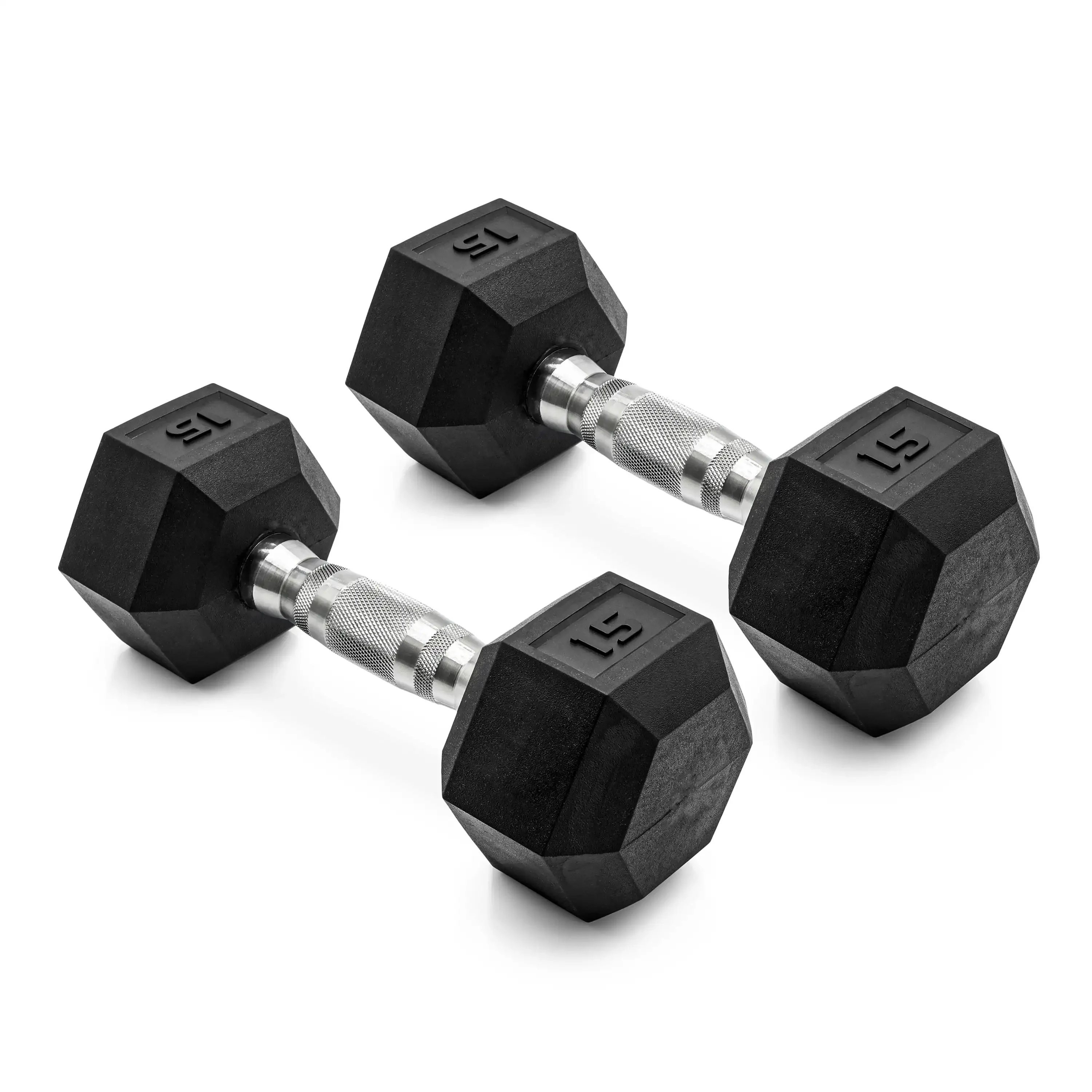 

%a For Paire d'haltères hexagonaux en caoutchouc revêtu, parfaits pour les isolants, tout le corps fonctionnel,