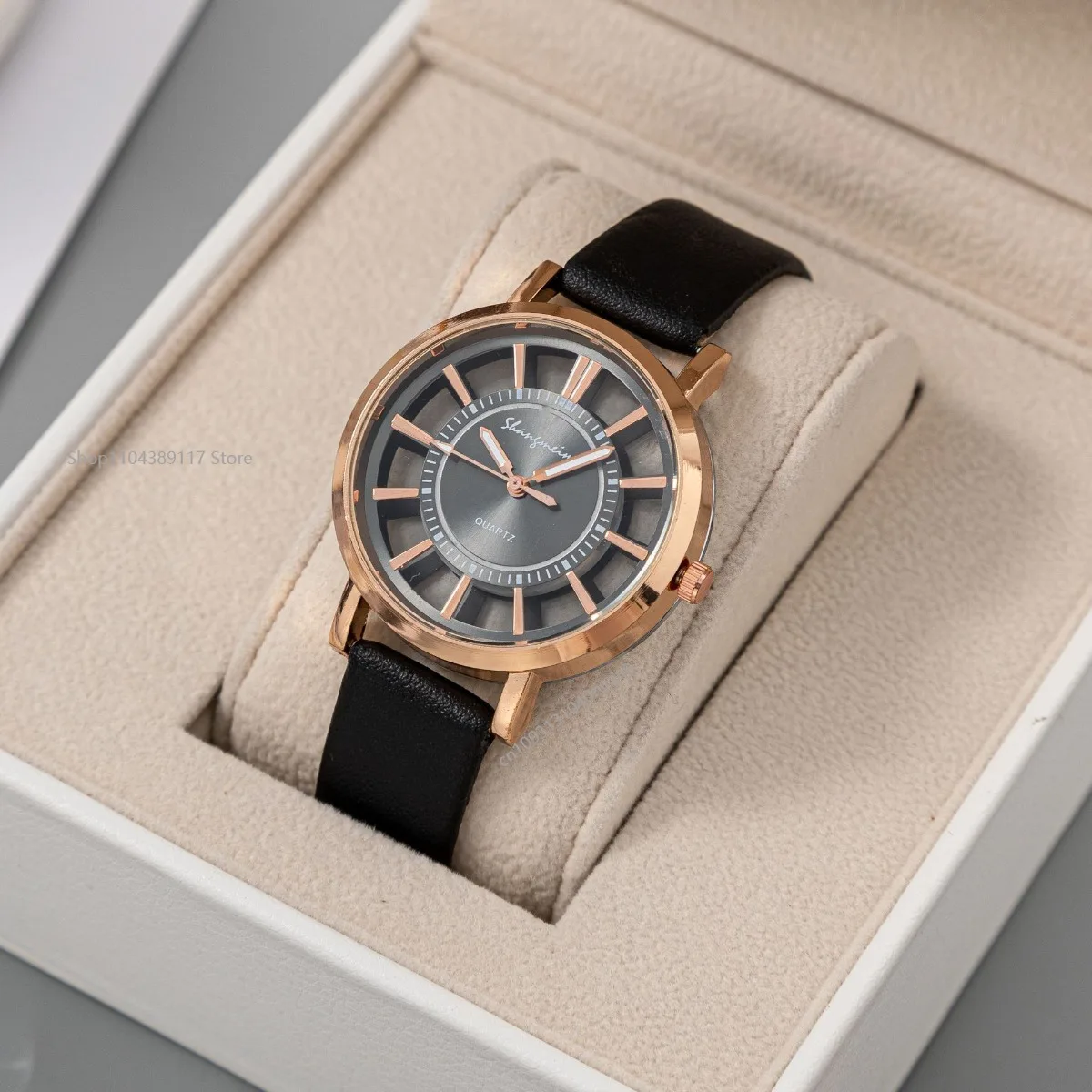 Orologio da donna alla moda di lusso unico ed elegante doppio cavo orologi da donna elegante orologio da polso al quarzo casual regalo Reloj Mujer Elegante