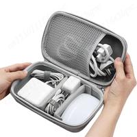Electronics Travel Organizer Lightweight Data Cable Storage Bag Portable Laptop Power Supply Box for Adapter Mouse Power Supply