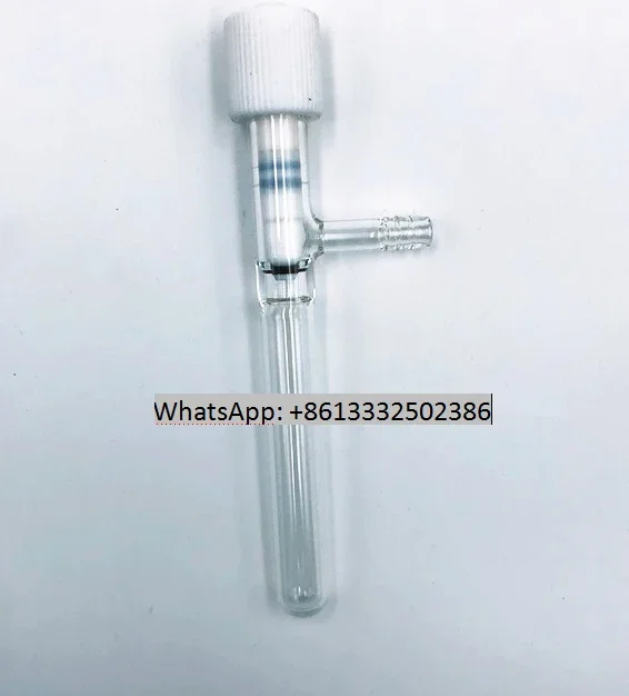 Solvent Storage Bottle Tubular Solvent Storage Bottle Cylindrical Schlenk Tube High Vacuum Valve Reaction Tube Reaction Bottle