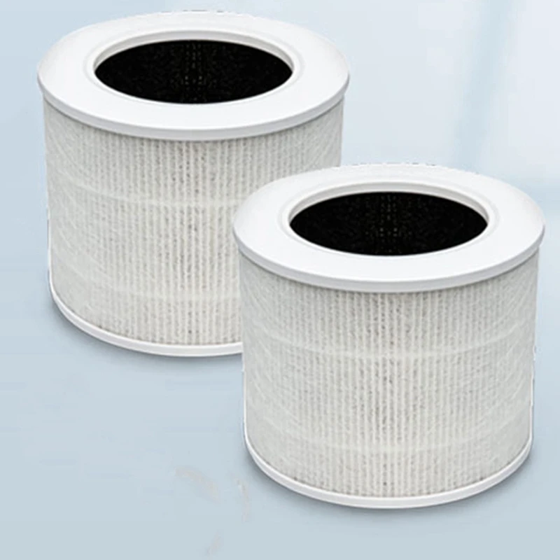 فلتر كربون منشط لالترددات اللاسلكية الصغيرة ذات النواة العالية ، منقي هواء ، فلتر هيبا ، 3 في 1 ، H13 ، Hape