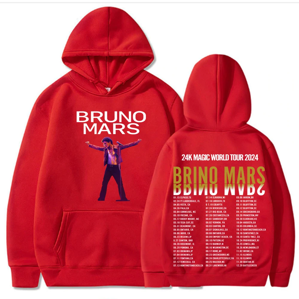 Bruno Mars 24K MAGIC Hoodies Hoodie Unisex Sweatshirts Fan Gift