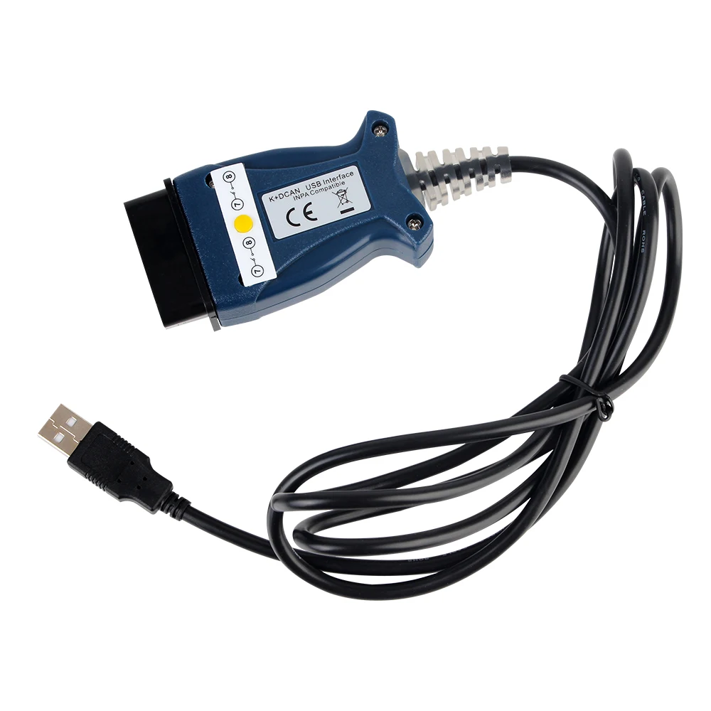 For BMW E Chassis E46 E60 E87 MINI R50 with Switch K+CAN Car Diagnostic Tools OBD2 Scanner FTDI FT232 Chip INPA Cable