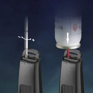 أدوات ولاعة السجائر الصغيرة المحمولة للرجال ، شكل ماكينة قص الشعر ، غاز البوتان ، اللهب المكشوف ، اكسسوارات التدخين أفضل 12 ولاعة ماكينة قص مبيعات - رقم 10