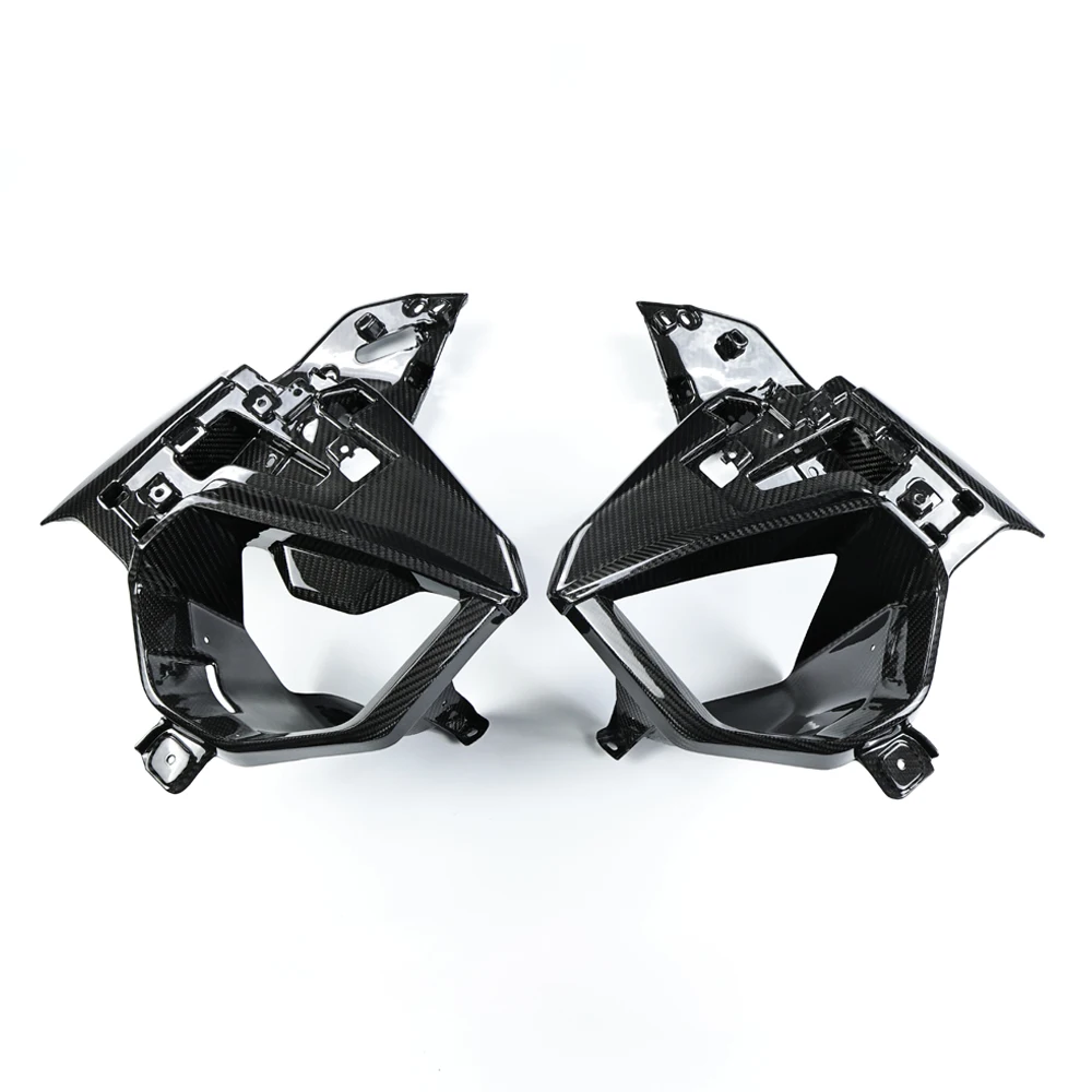 

For BMW R 1300 GS Adventure 2024+ 100% Carbon Fiber Water Radiator Cover