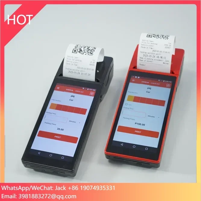 

GOODCOM Touch Screen Terminal Pos Qr Code Android Device Pos Systems Handheld Parking Ticket Print Pos Machine