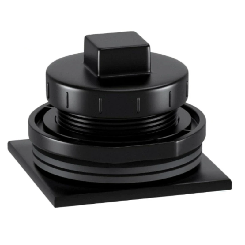 Upgraded Stock Drain Plug with Double Rubber Gaskets for Enhances Sealing on Rubbermaids Easy Installion Designs