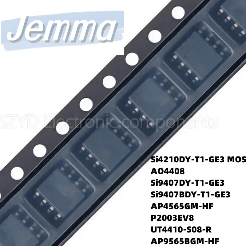 

100PCS SOP8 Si4210DY-T1-GE3 MOS AO4408 Si9407DY-T1-GE3 Si9407BDY-T1-GE3 P2003EV8 AP4565GM-HF
