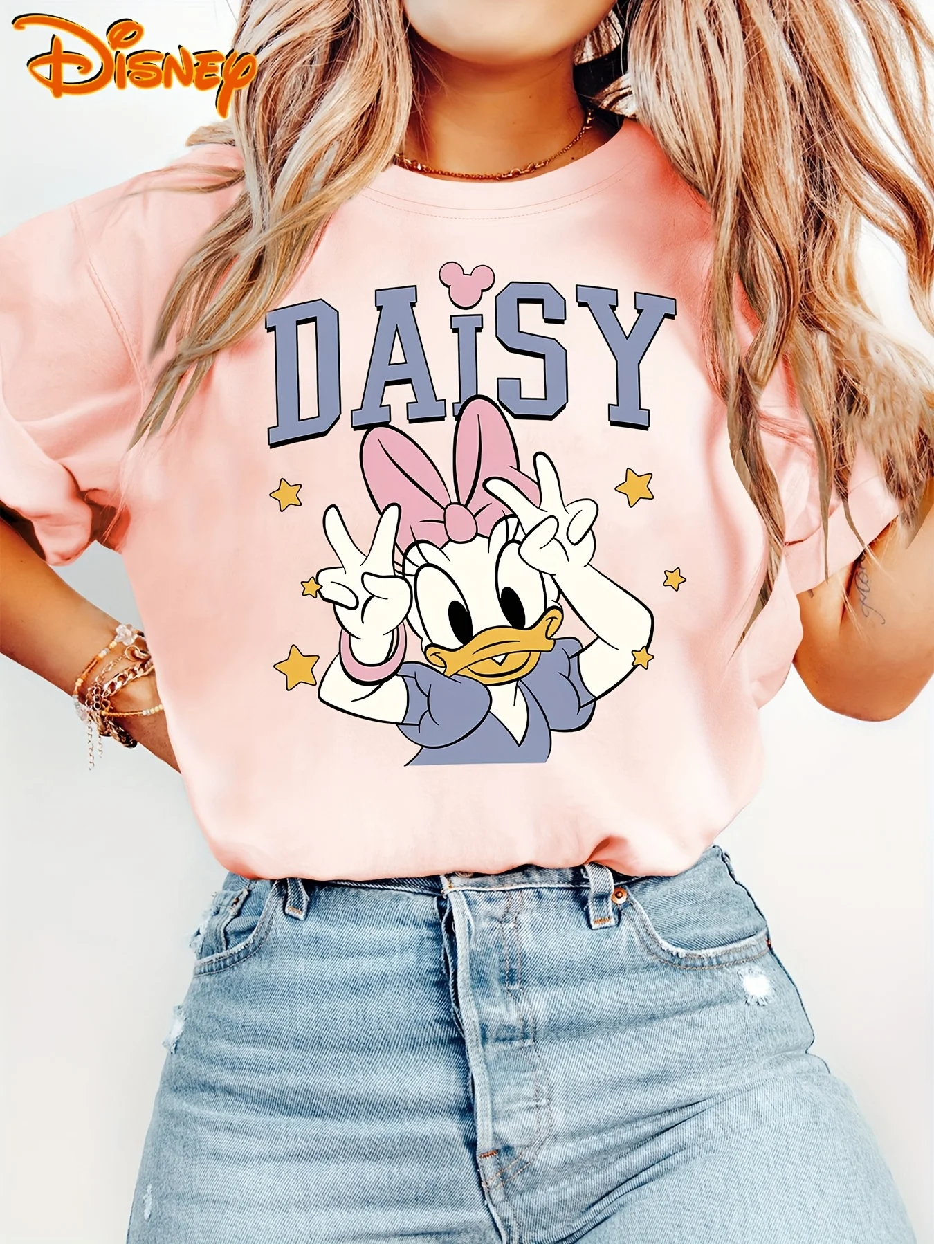 Disney Casual Minnie Mouse T-shirt Dames Katoen Meisje Tee Vakantie Unisex Trendy Oversized Verjaardagscadeau Tops Ademende Kleding