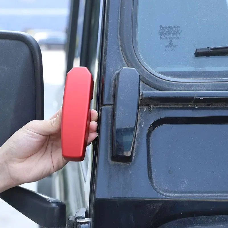 

Для Land Rover Defender 110 90 130 2004-2018 алюминиевый сплав красный автомобильный передний лобовое стекло соединительная крышка отделка автомобильные аксессуары