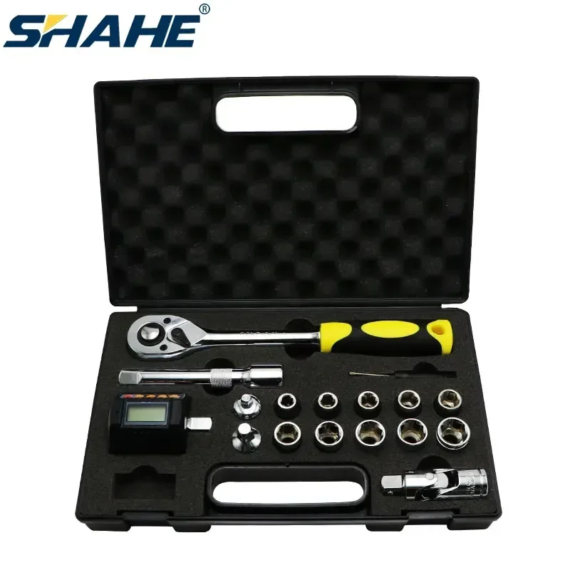 

SHAHE Preset Torque Wrench 1/2 Drive Torque Wrench Adapter Socket Adapter Set Car Bike Repair Hand Tools