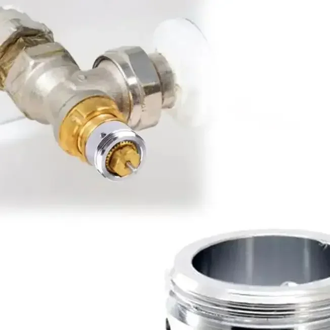 M30x1.5 Radiator Valve Adapter Suitable For Various Heating Systems Featuring M30 X 1.5 Threads And An Inner Diameter Of 22 Mm