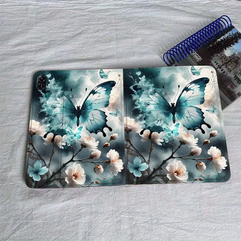 نمط فراشة جميلة ل MediaPad MatePad Air SE Pro M6 M5 M2 T10s T5 10 11 12.6 11.5 12X10.8 بوصة 10.1 حافظة كمبيوتر لوحي