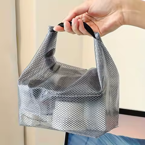 Waterproof Storage Bag, Fitness Clothing, Swimming Bathroom, Large Capacity Drawstring, Men's And Women's Outdoor Toiletries Bag