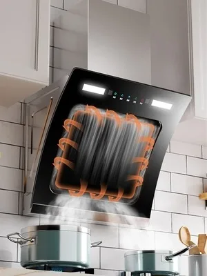 600 مللي متر شفاط المطبخ الصغير شقة الجانب شفط المدى النازع هود التنظيف التلقائي الأجهزة المنزلية