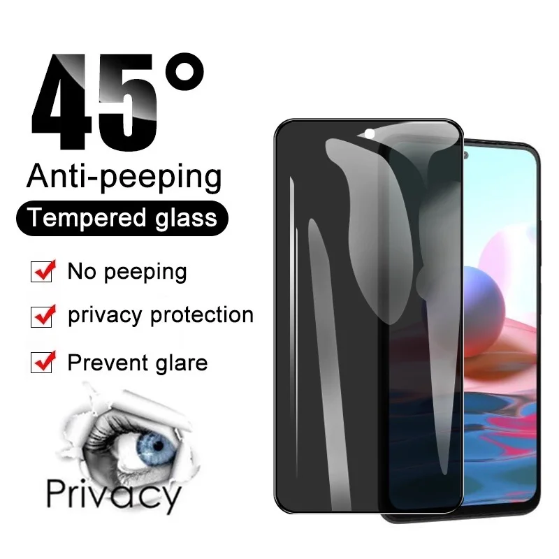 Privacy Tempered Glass For OPPO A16 A77 A54S A16S A17K A58 A57 A55 K5 K1 A11 A73 4G 5G Screen Protector For Realme V3 4G 5G