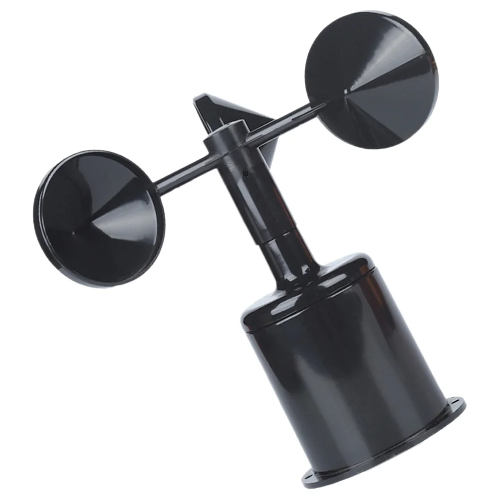 Wind Sensor Monitoring Output Transmitter Housing Abs Anemometer Direction Indicator Shells Measure Device Air Black Part