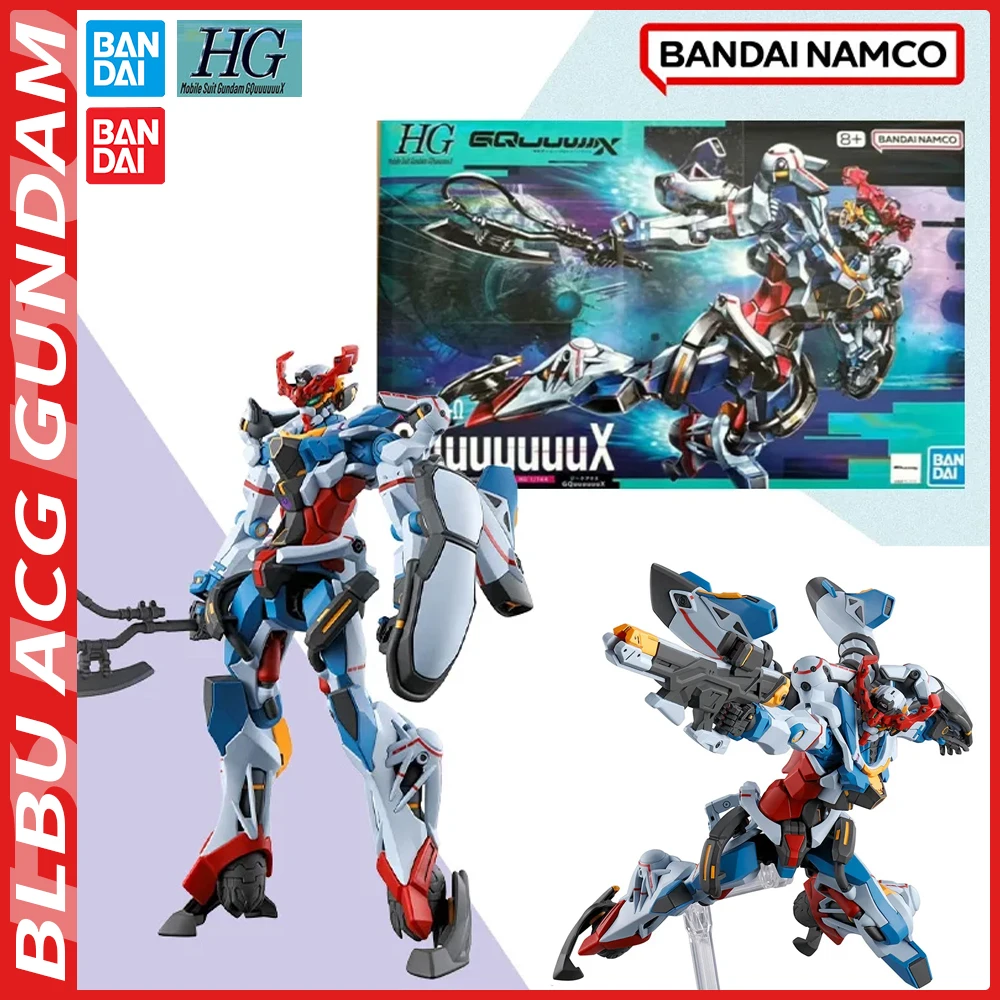 

Bandai In Stock HG 1/144 Original HG MSGG gMS GQuuuuuuX Aninm full Action Assembly Figure Model Toy Gifts for kidsSOLDIERSET