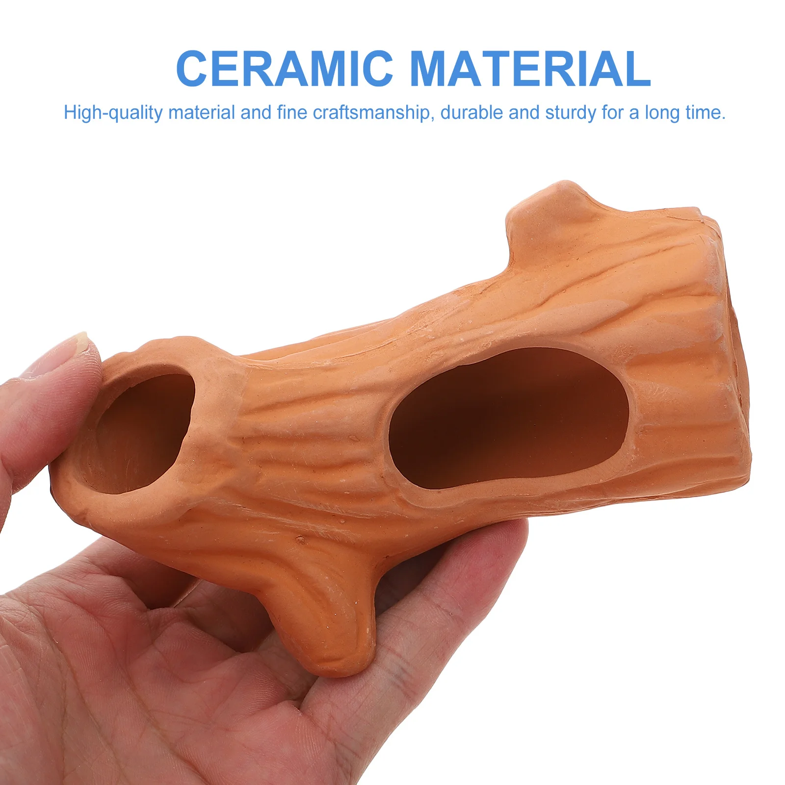 

2Pcs Aquarium Hiding Place Fish Tank Decor Shrimp Ceramic Cave for Home Fish Tank Landscaping Aquarium Hiding Place