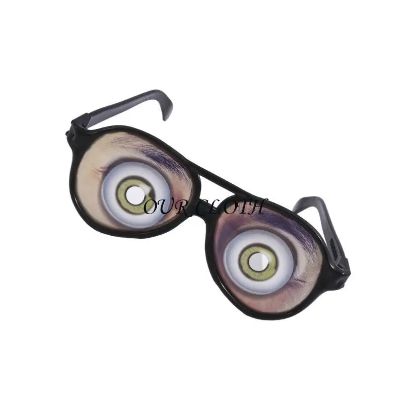 Halloween Trick Touet Funny Eyes Lunes Prank Disgus Spête fête des lunettes Y1ac