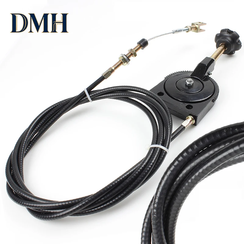 Dmh .Throttle Cable 1Pcs New 1M 3M 5M 8M Black For Komatsu Hitachi Kobelco Excavator