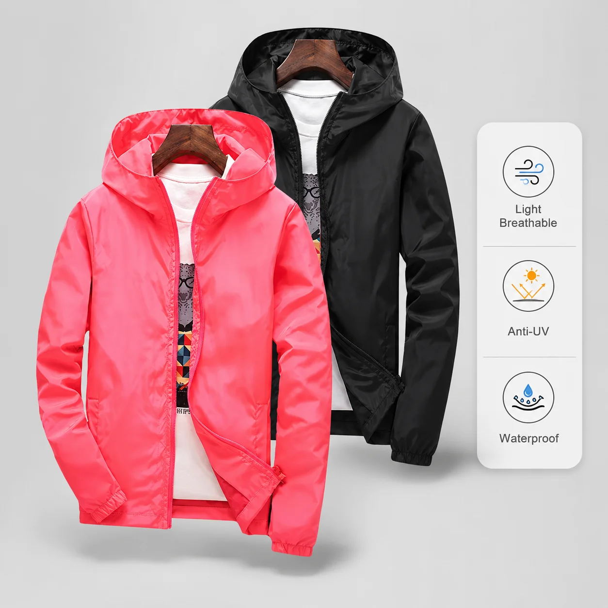 Fishing Jacket Waterproof - Универсальная складная куртка для кемпинга для