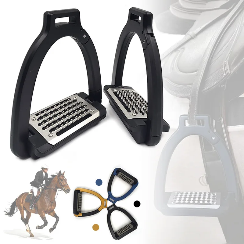 professional-non-slip-aluminum-alloy-stirrups-stainless-steel-safety-stirrup-anti-slip-pedal
