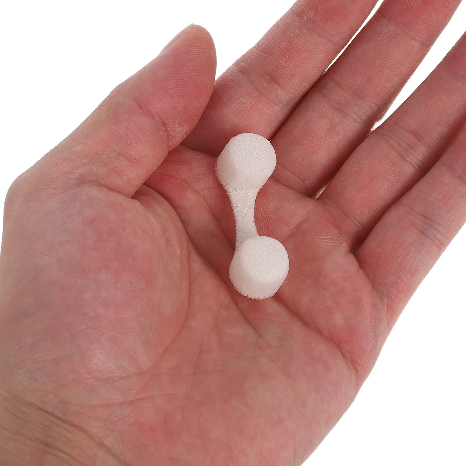100Pcs Disposable Nasal Filters Sponge Nose Plugs for Allergies Dust Smoke Construction Welding Spray Tanning Odor Blocking