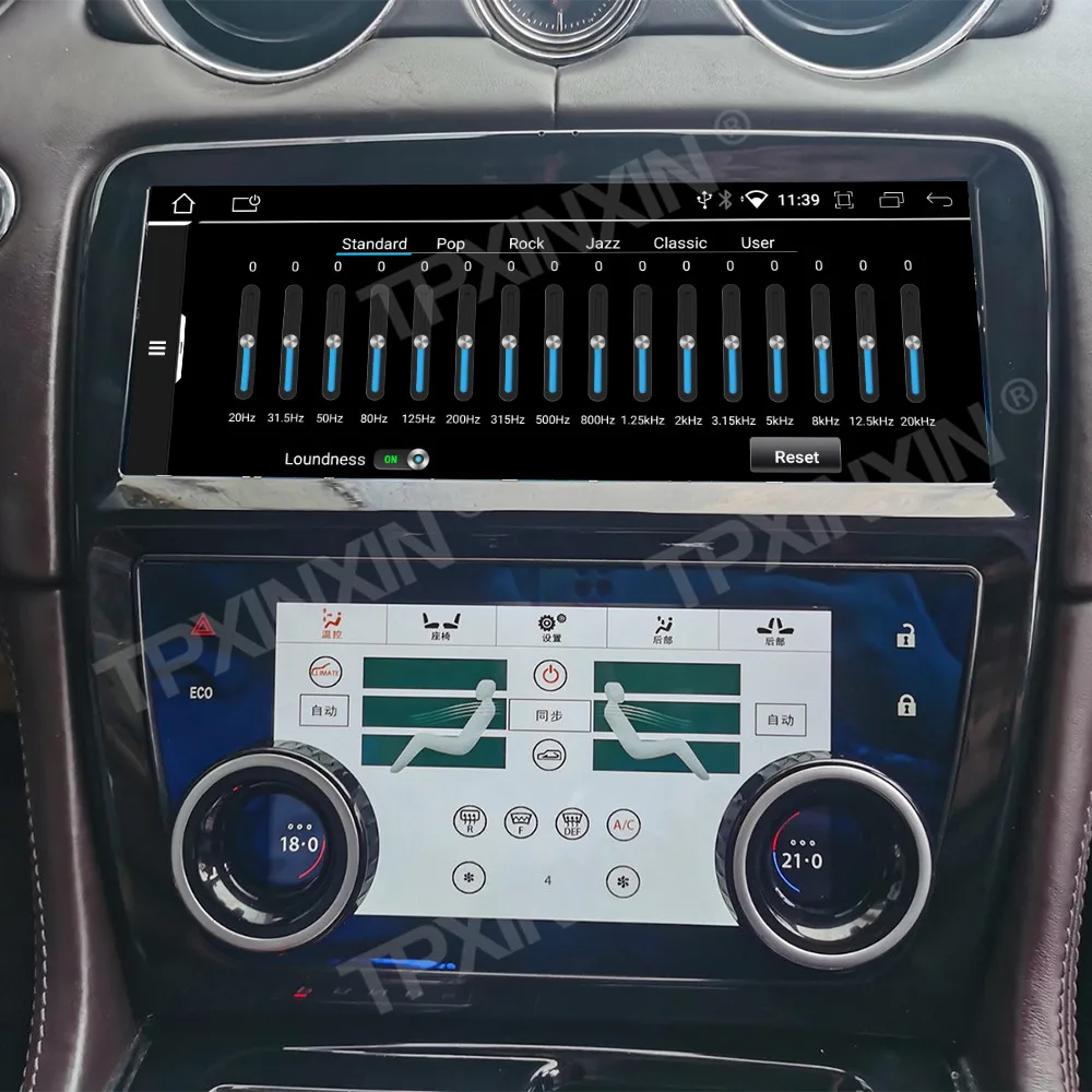10.25 Inch Radio Android For Jaguar XJ XJL 2010~2018 GPS Navigation Multimedia Video Stereo Receiver Air conditioning Head Unit