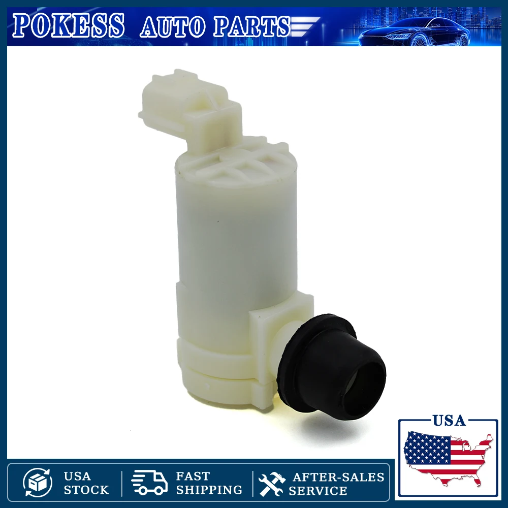 POKESS Windshield Washer Pump For Infiniti G35 G37 M35 M45 Nissan Versa 28920-AR000