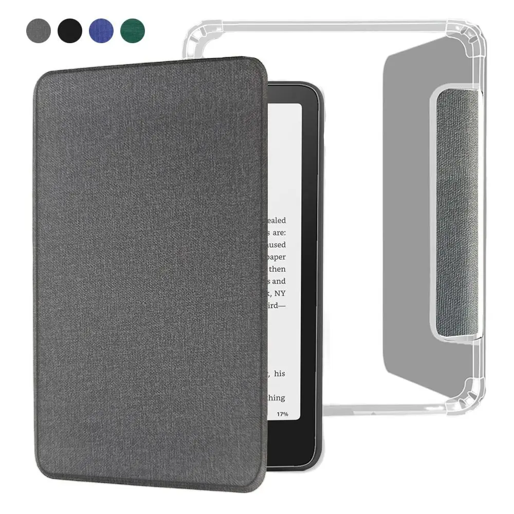 

Auto Wake/Sleep Smart Case Soft Back Wear Resistant e-Reader Cover for Kindle Paperwhite 12th Gen 7 inch 2024 Colorsoft