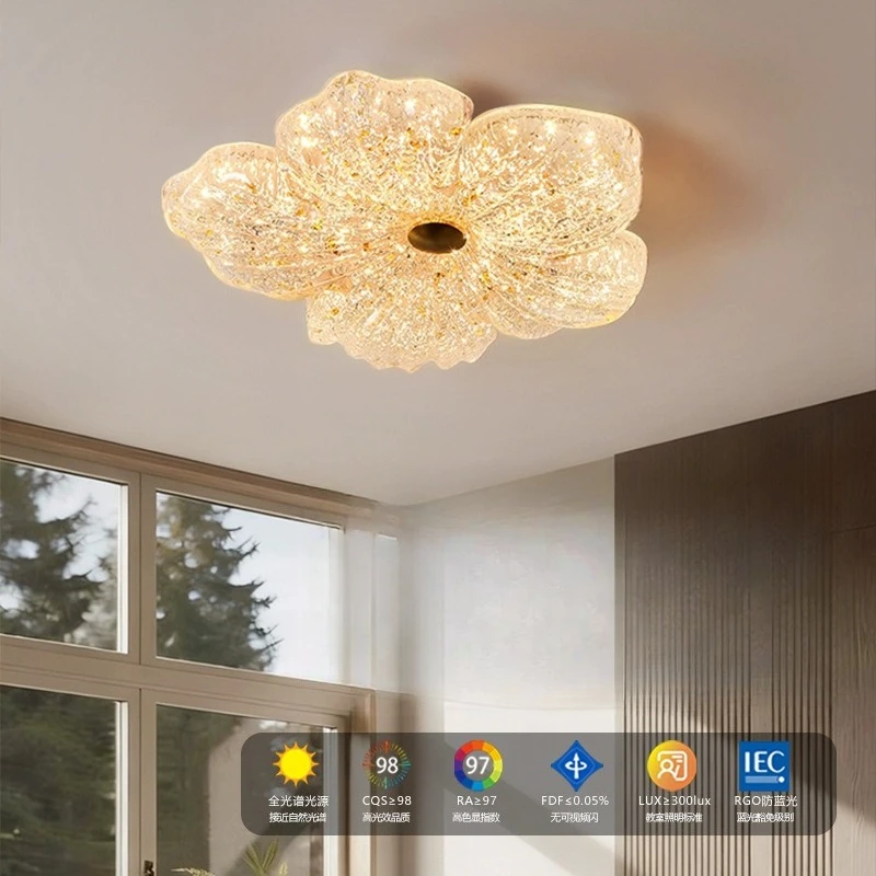 

Designer Chandelier Nordic Gold Flower Chandelier Led Pendant Light for Restaurant Bedroom Living Room Home Decor Ceiling Lamp