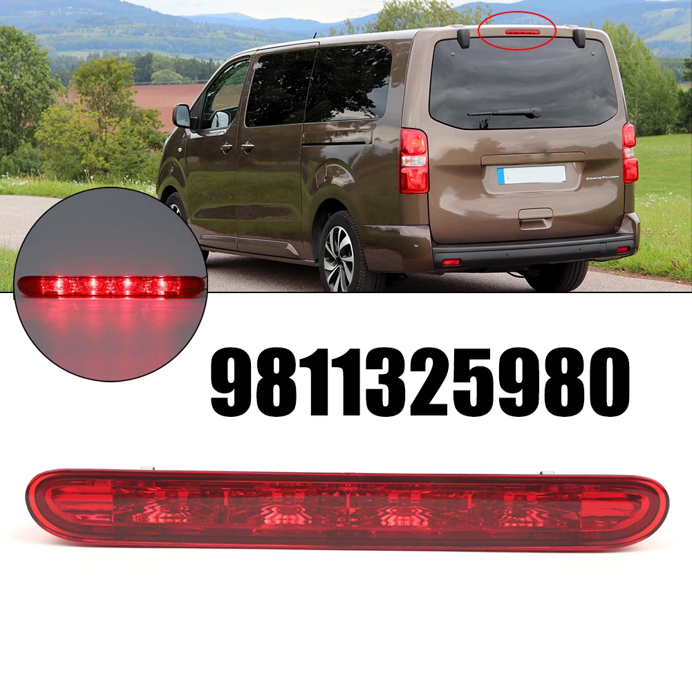 Car High-Mounted Brake Light Stop Signal Light Tail Light For Toyota ProAce For OPEL For JUMPY For EXPERT For TRAVELLER 2016-24