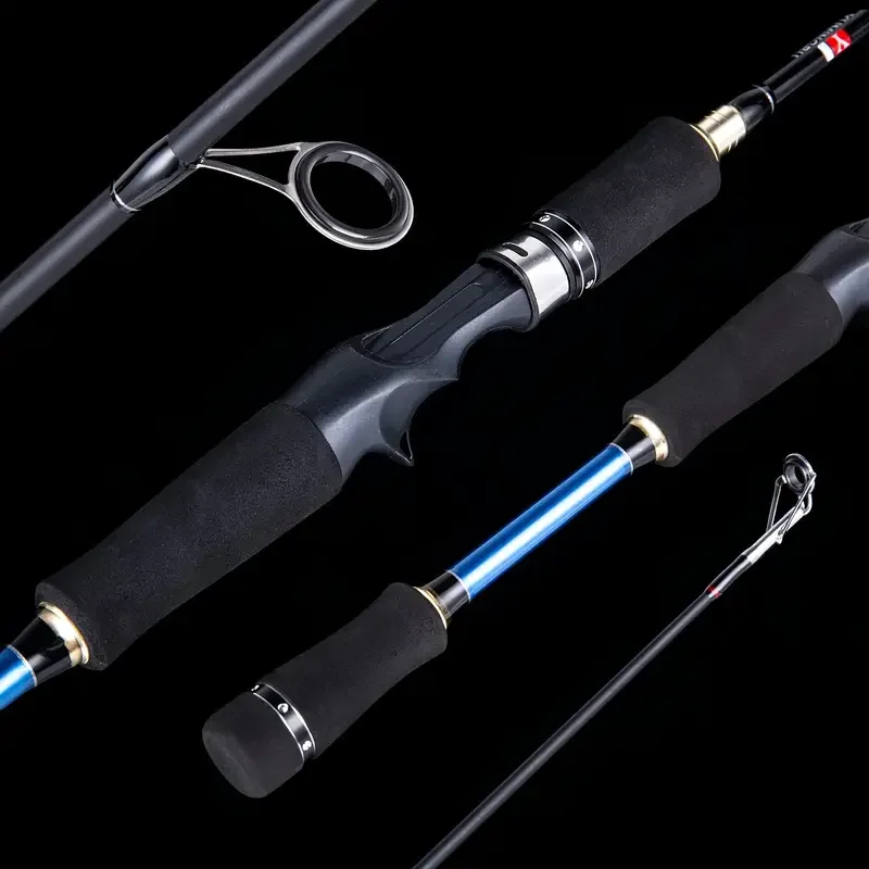 

Goture Fishing Rod, Carbon Fiber Casting Rod With 2-Tip M And ML Travel Fishing Rod, Portable Bass Fishing Pole For Freshwater/S