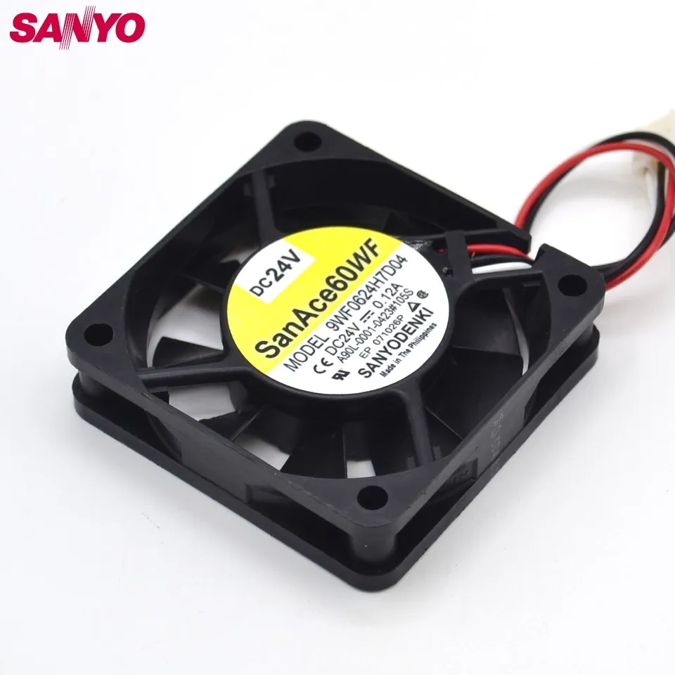 9WF0624H7D04 A90L-0001-0423#105S 24V 0.12A 6015 6cm 60mm cooling fan