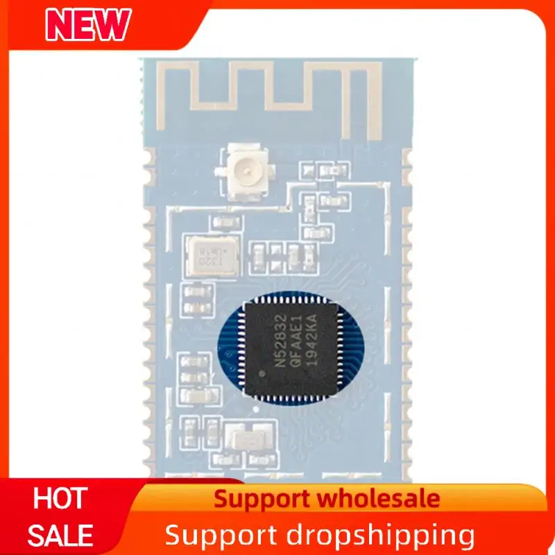 

Superb 2.4Ghz NRF52832 4.2&5.0 Wireless Transparent Transmission Low-Power Nordoc Bluetooth Module