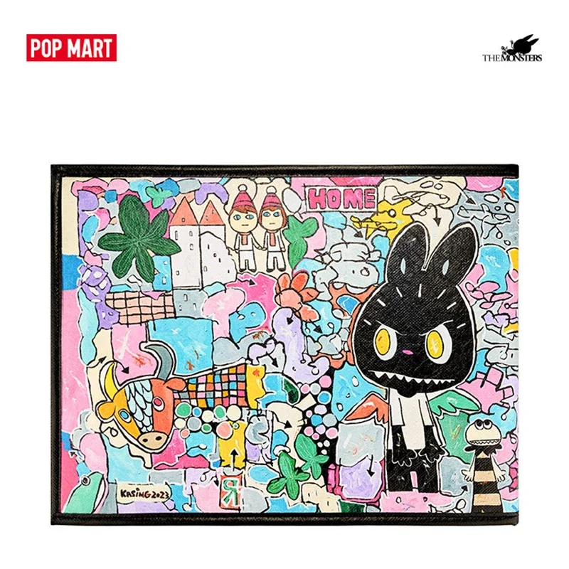 

POPMART LABUBU THE MONSTERS Серия к 10-летию: Сумка для ноутбука, игрушки-сюрпризы, куклы, милые аниме-фигурки, коллекционные украшения