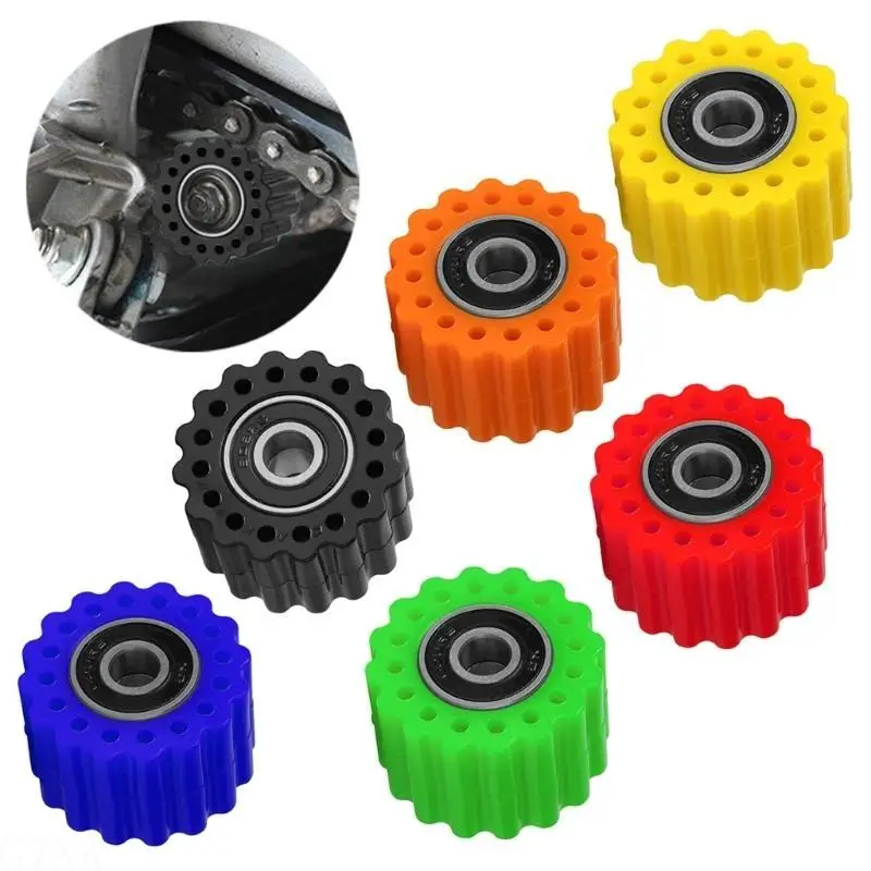 

G7NA Drive Chain Pulley Roller Slider Tensioner Wheel Guide For EXC KX KLX