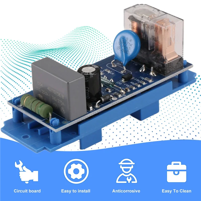 WORTHOWN-2X EPC-3 Relay Pressure Sensor Chip Controller Regulator Electronic Integrated Circuit Panel 220V Pump Control Switch