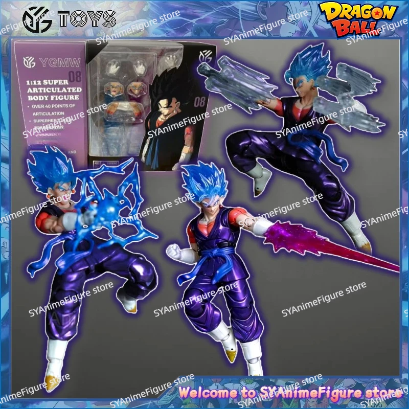 

В наличии: Коллекционная фигурка YGMW Studio Dragon Ball Super Saiyan Vegetto 08, однотонная версия, подарок для коллекционеров