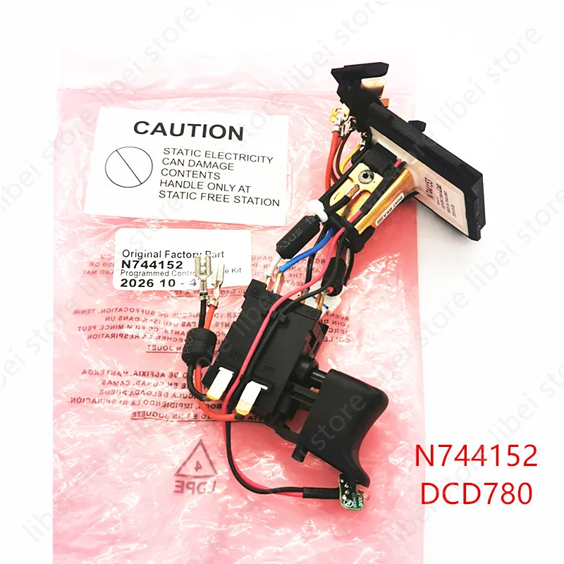 

N744152 Switch assembly For Dewalt DCD785L DCD785 DCD785C2-B2 DCD785C2 DCD780 DCD780L2 DCD780M2 DCD780C2-B2 DCD780B N268095