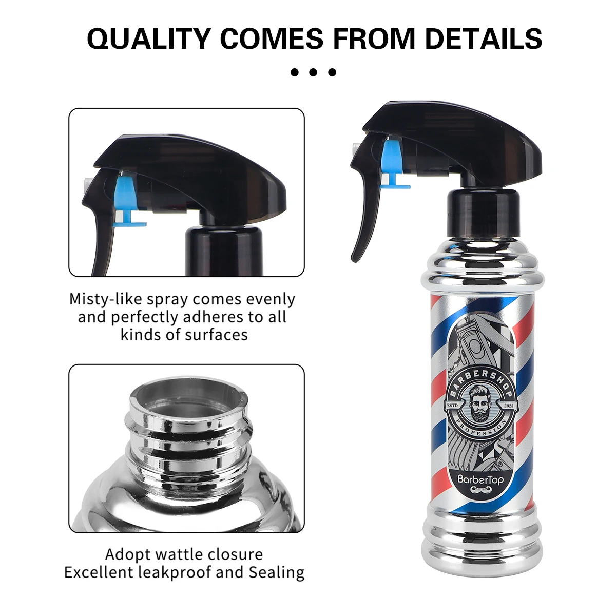 Hair Salon Hairdressing Spray Bottle Professional Barber Hairdresser Haircut Water Sprayer Barbershop Styling Tools Accessories