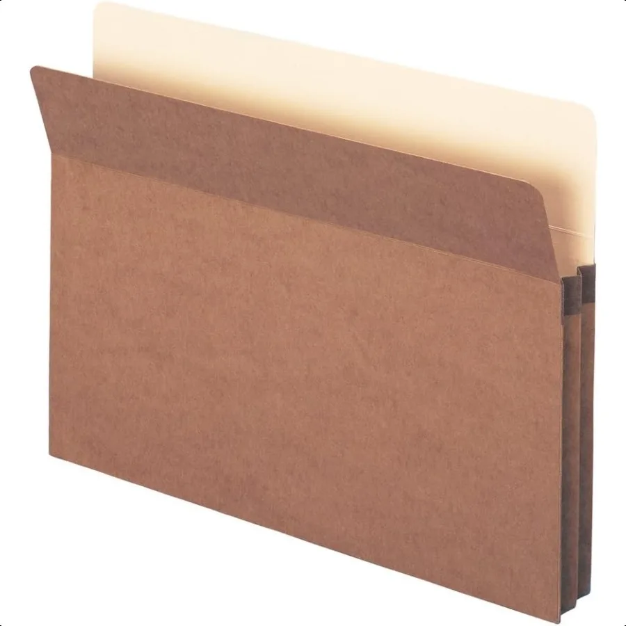 

File Pocket Straigut Tab 13 4 Expansion Letter Size Redrope 25 per Box 73214